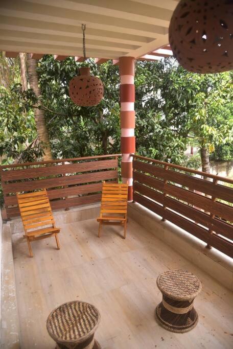 Villa Abode Of Peace Bolpur Exterior foto